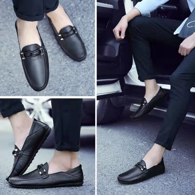 Comfy Casual Business Slip On Loafer Moccasins Dress Shoes