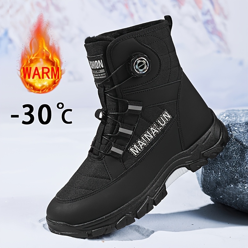 Men's Winter Snow Boots Outdoor Hiking Boots