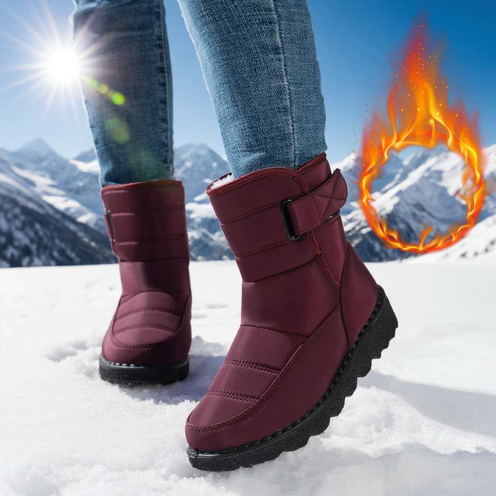 Waterproof Orthopedic Snow Warm Boots for Women