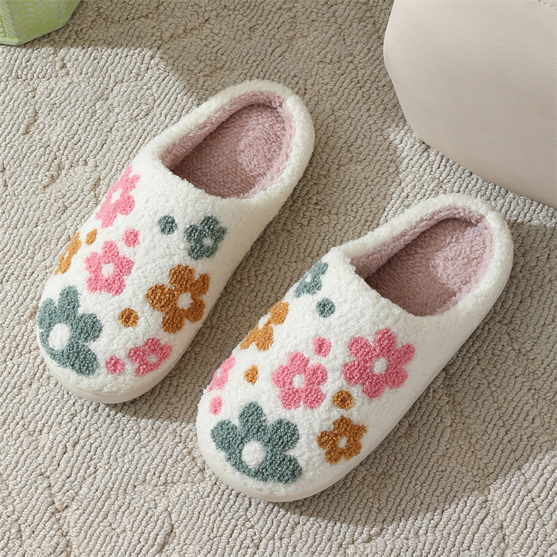 Flower Slippers - Comfy, Anti-Slip, Indoor & Outdoor Wear