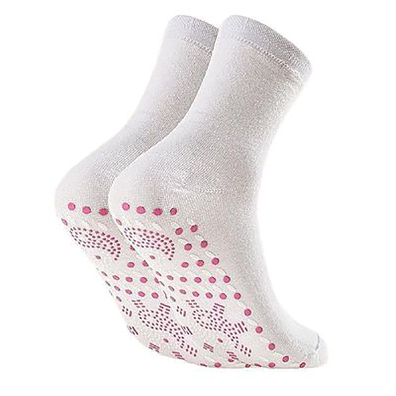 2/5/10pairs Tourmaline Self-Heating Socks Winter Warm Thermal Health Care Socks Slimming Health Short Sock Magnetic Therapy Sock