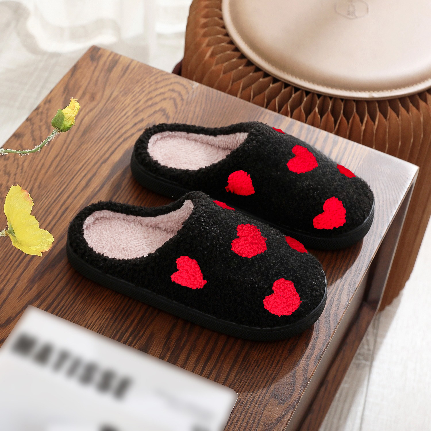 Heart Slippers
