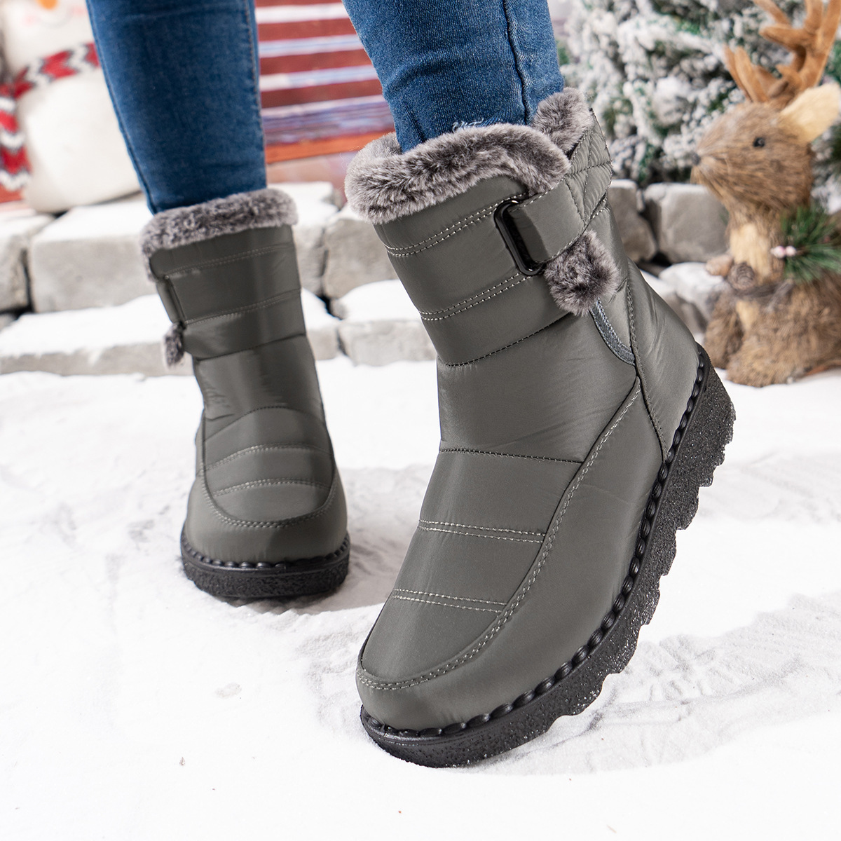 Waterproof Orthopedic Snow Warm Boots for Women