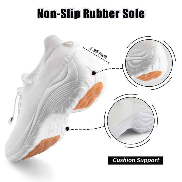 Women's Orthopedic Stretch Cushion Shoes Slip On Walking Shoes