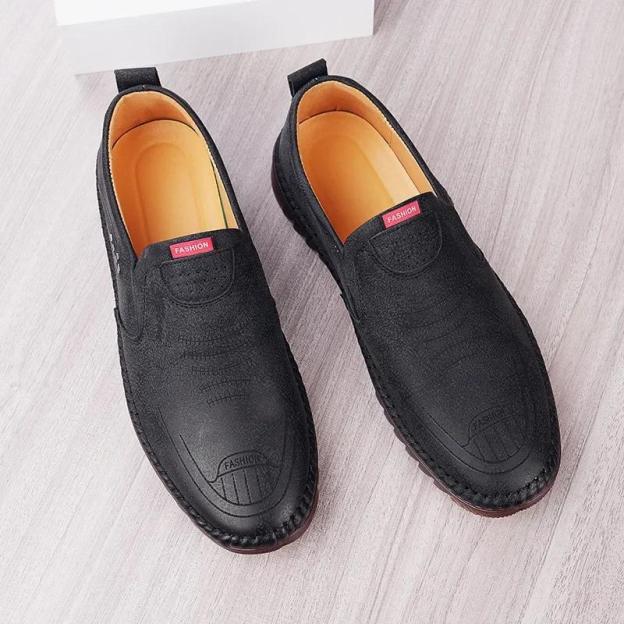 Men's Business Leather Shoes Moccasins 