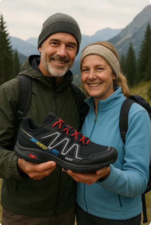 Orthopedic & Ergonomic Walking & Hiking Shoe