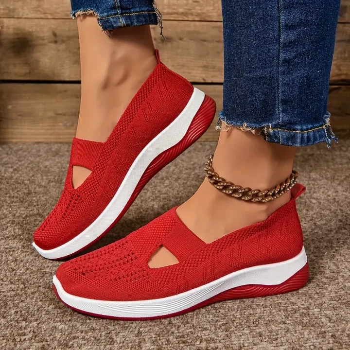Women's Casual Breathable Slip On Orthopedic Walking Sneakers