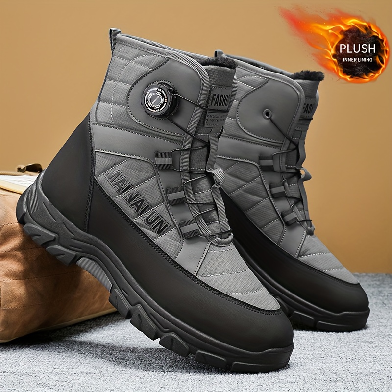 Men's Winter Snow Boots Outdoor Hiking Boots