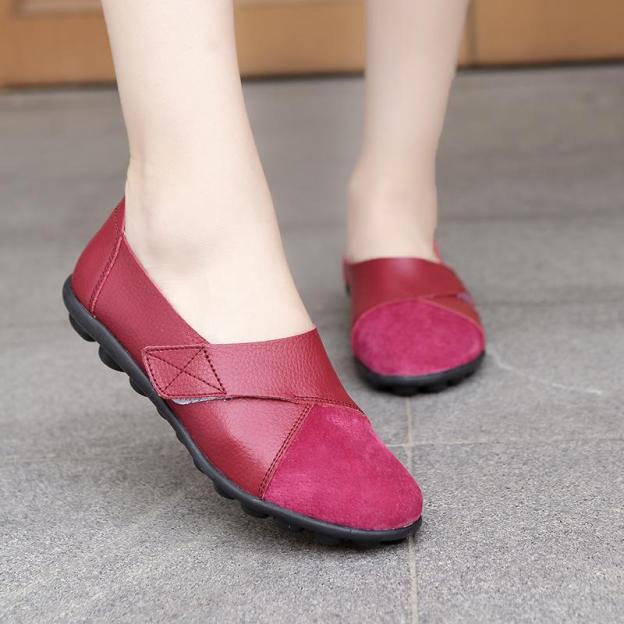 Women's Orthopedic Shoes Genuine Comfy Leather Loafers