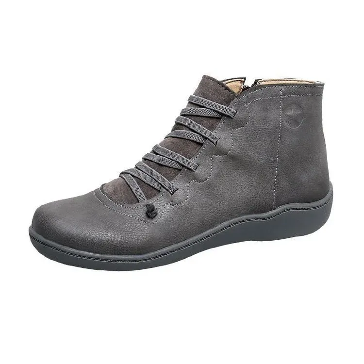 Premium Orthopedic Lace Up Ankle Boots for Women