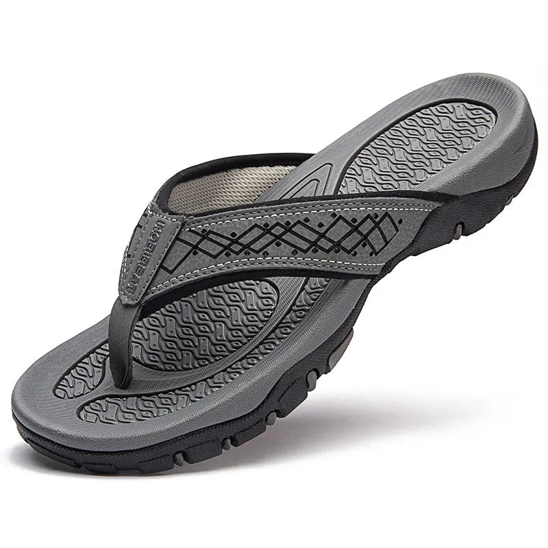 Men Orthopedic Sandal Comfortable Arch Support Breathable Anti Slip Slipper