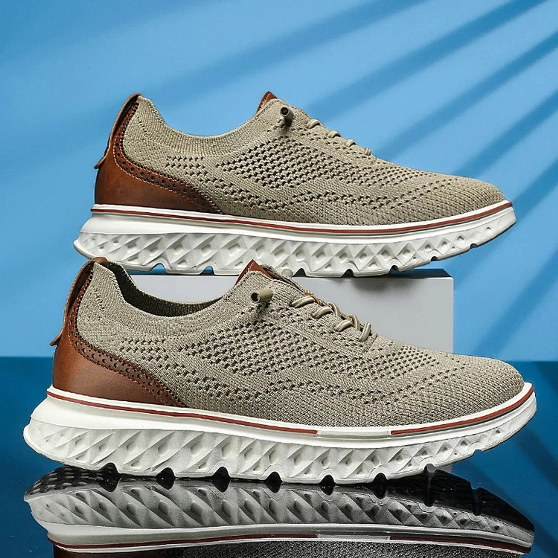 Men's Hands Free Slip On Oxford Shoes