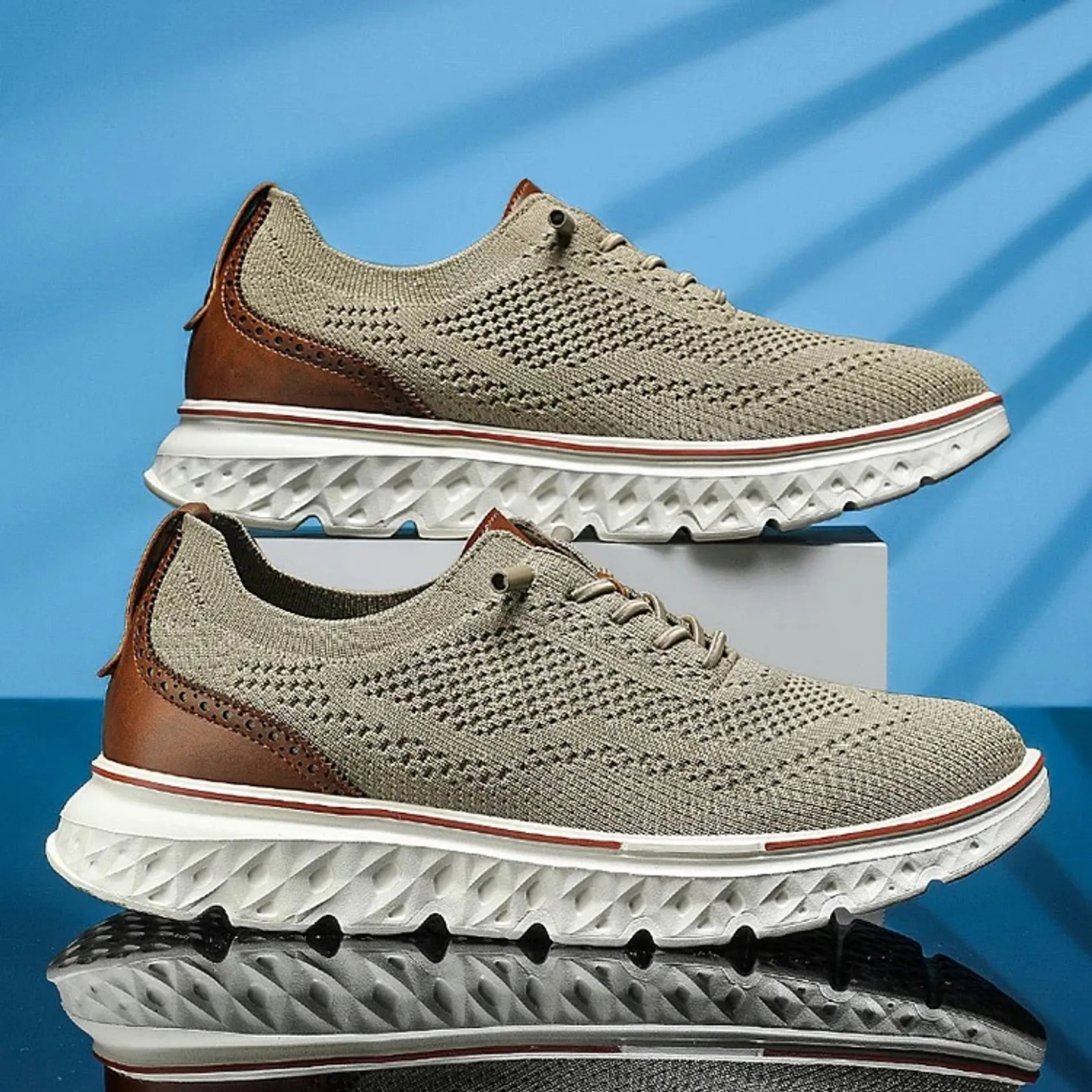 Men's Hands Free Slip On Oxford Shoes