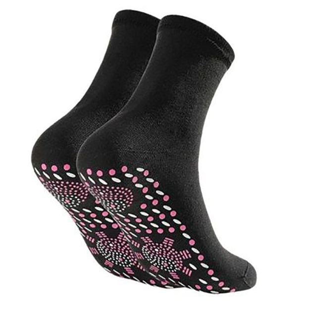 2/5/10pairs Tourmaline Self-Heating Socks Winter Warm Thermal Health Care Socks Slimming Health Short Sock Magnetic Therapy Sock