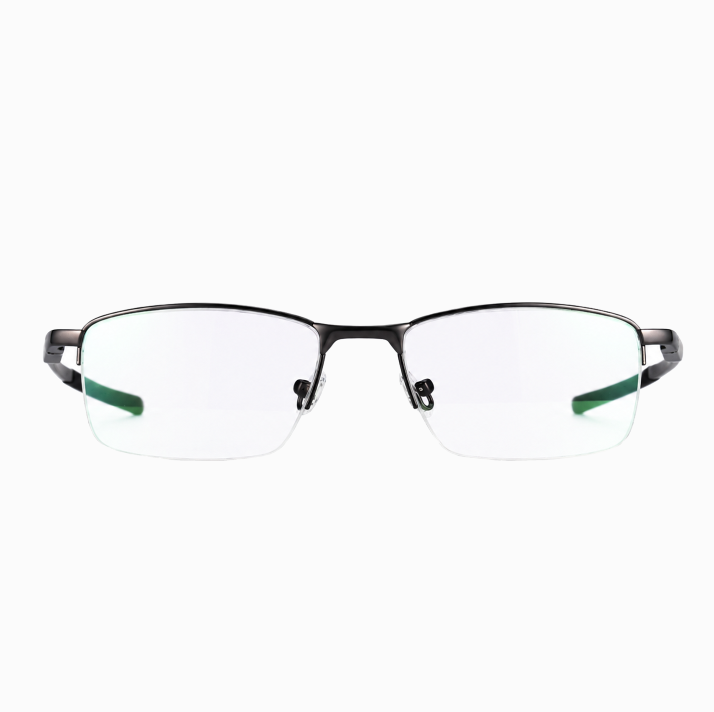 BUSINESS-STYLE SEMI-RIMLESS MINIMALIST PHOTOCHROMIC MULTIFOCAL READING GLASSES
