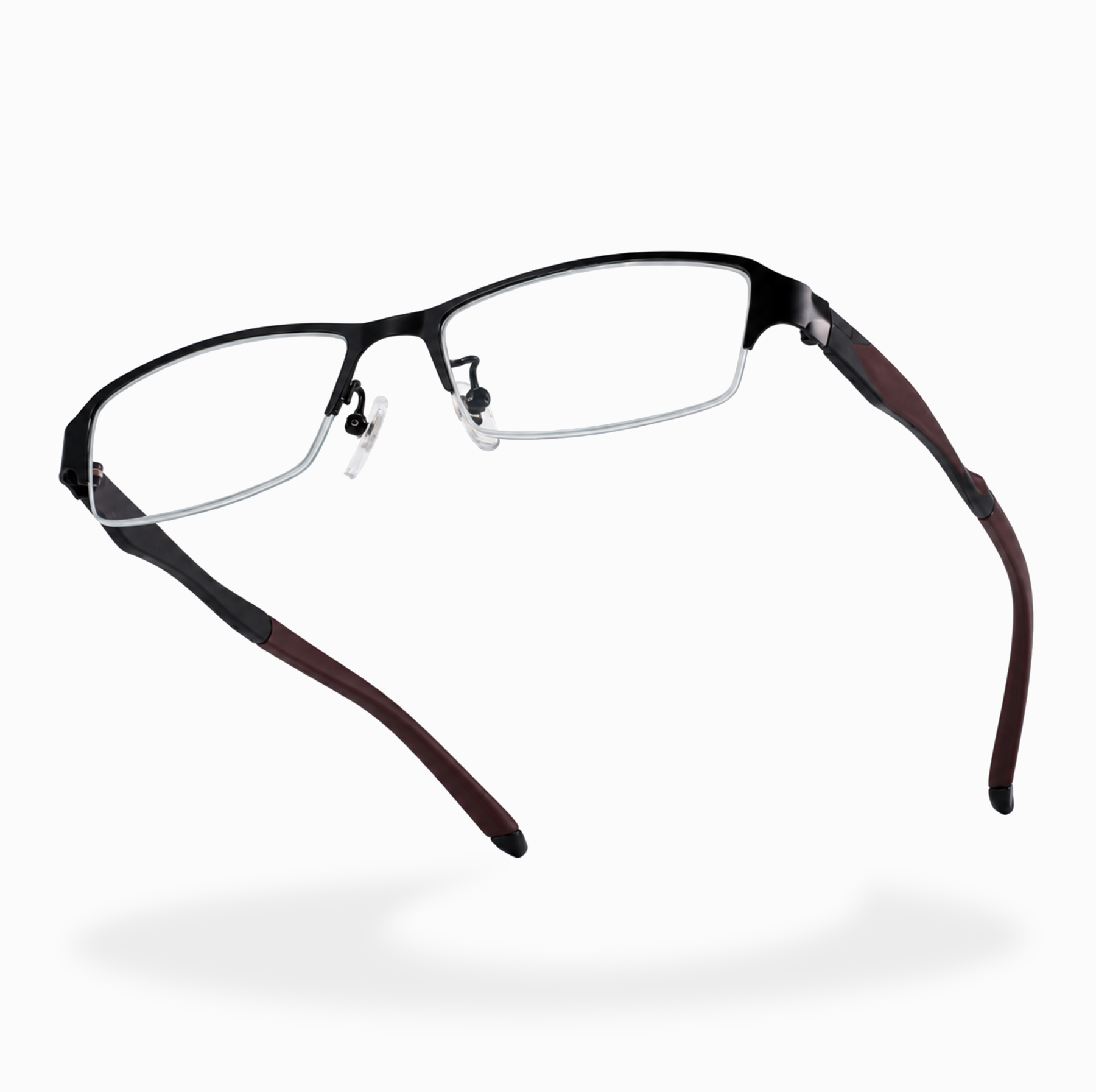 BUSINESS-STYLE SEMI-RIMLESS PHOTOCHROMIC MULTIFOCAL READING GLASSES