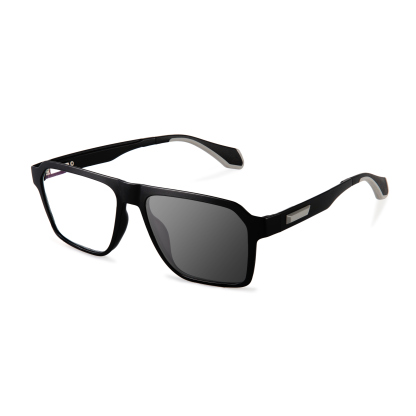 RETRO LARGE FRAME SPORTS COLOR CHANGING MULTI-FOCAL READING GLASSES