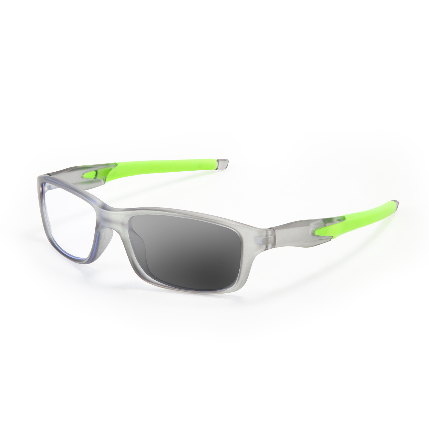 MEN'S RETRO SQUARE FRAME SPORTS ANTI-BLUE LIGHT PHOTOCHROMIC READING GLASSES