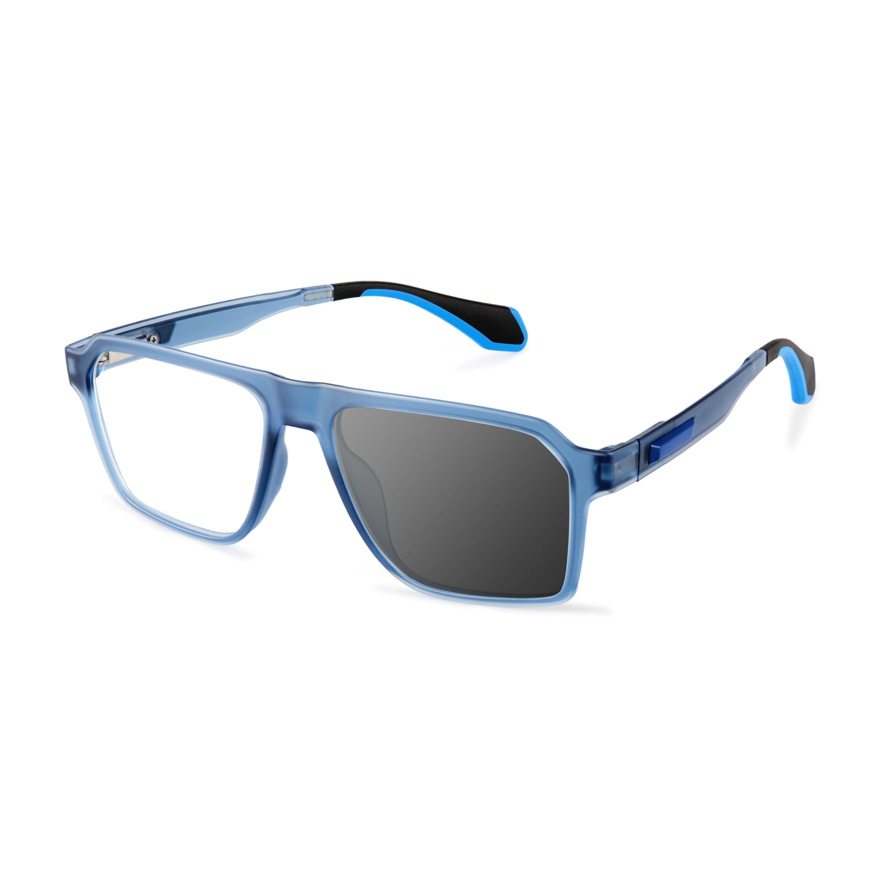 RETRO LARGE FRAME SPORTS COLOR CHANGING MULTI-FOCAL READING GLASSES