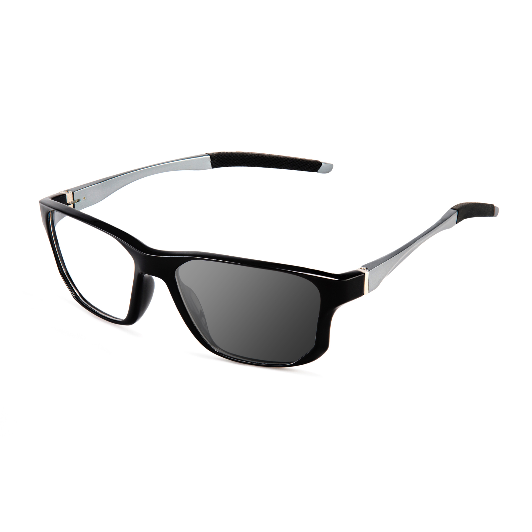LUNETTES DE LECTURE POLYGONALES POUR HOMMES, MULTIFOCALES, CHANGEANT D
