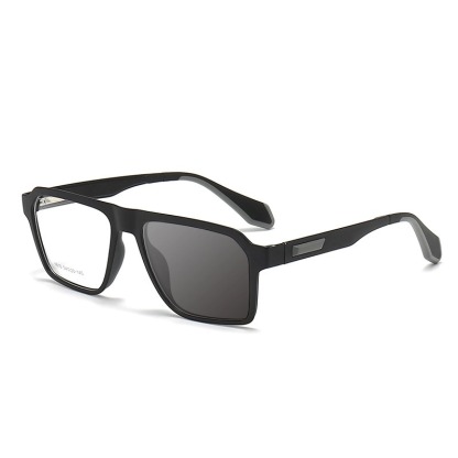 LUNETTES DE LECTURE RÉTRO À GRANDE MONTURE POUR LE SPORT, À VERRES PHOTOCHROMIQUES MULTIFOCAUX