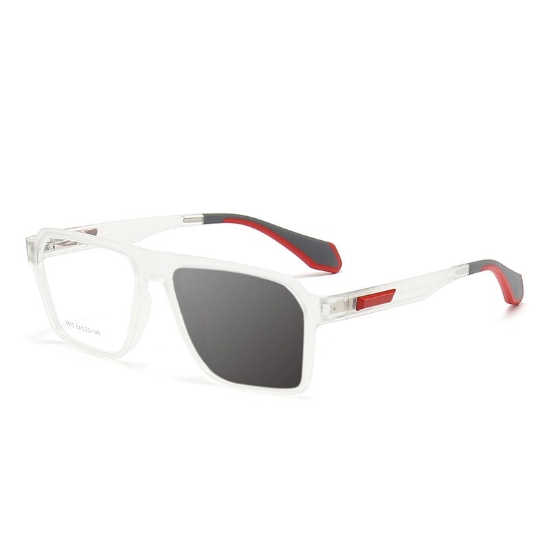 LUNETTES DE LECTURE RÉTRO À GRANDE MONTURE POUR LE SPORT, À VERRES PHOTOCHROMIQUES MULTIFOCAUX