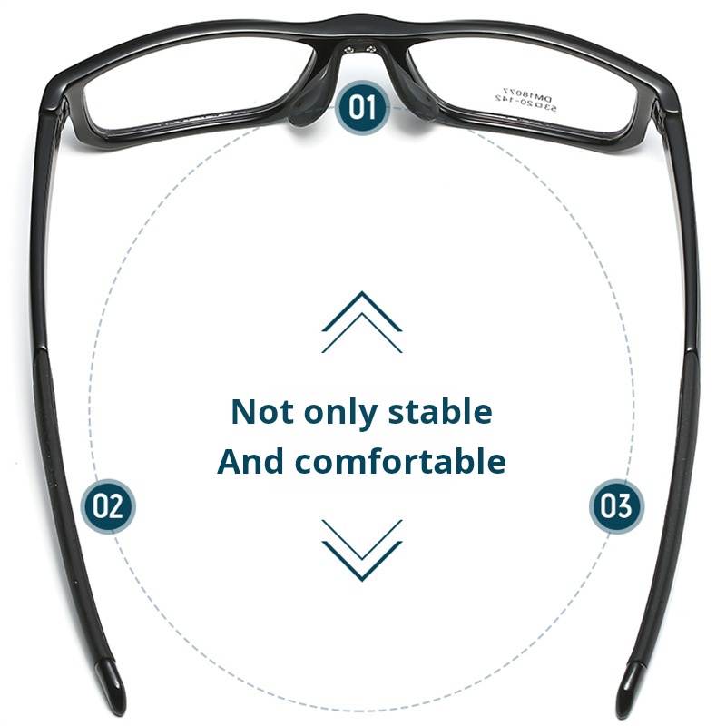 FULL FRAME SPORTS SILICONE PHOTOCHROMIC READING GLASSES