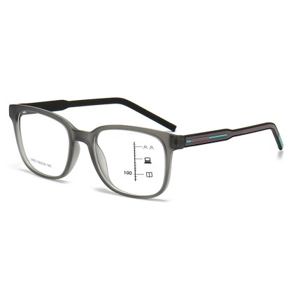 LUNETTES DE LECTURE MULTIFOCALES PROFESSIONNELLES À GRANDE MONTURE, AVEC CHARNIÈRES À RESSORT ET VERRES PHOTOCHROMIQUES