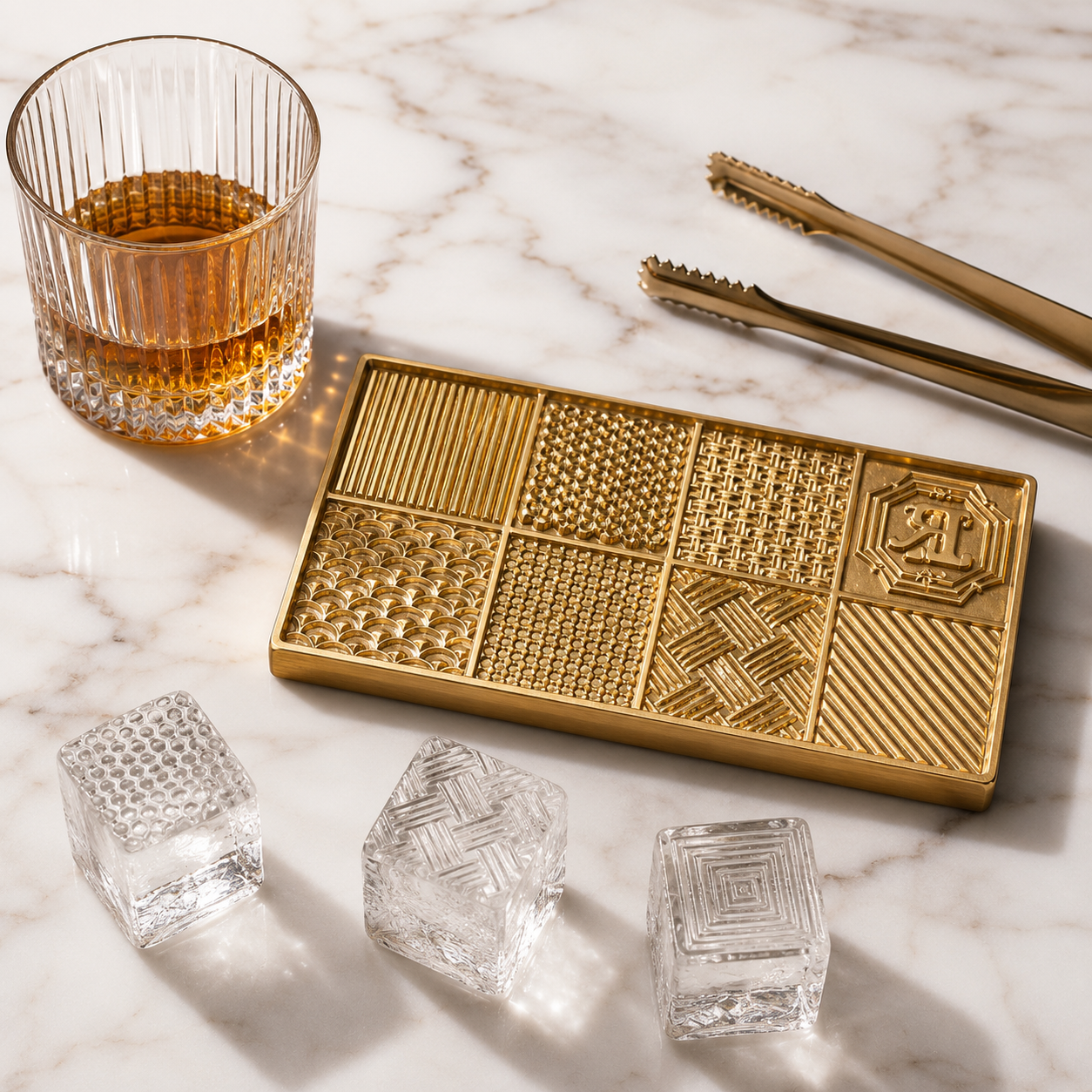 Personalized Ice Plate for Bar Openings, Corporate Gifts and Events