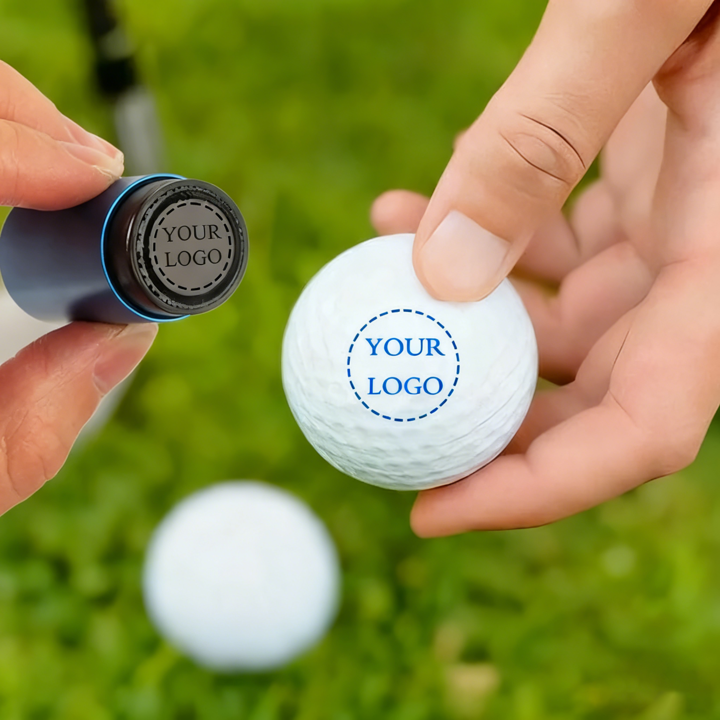 Personalized Golf Ball Stamp Custom Logo Golf Accessories Team Gift for Anniversary Custom Gift For Husband Valentine's Day Gift