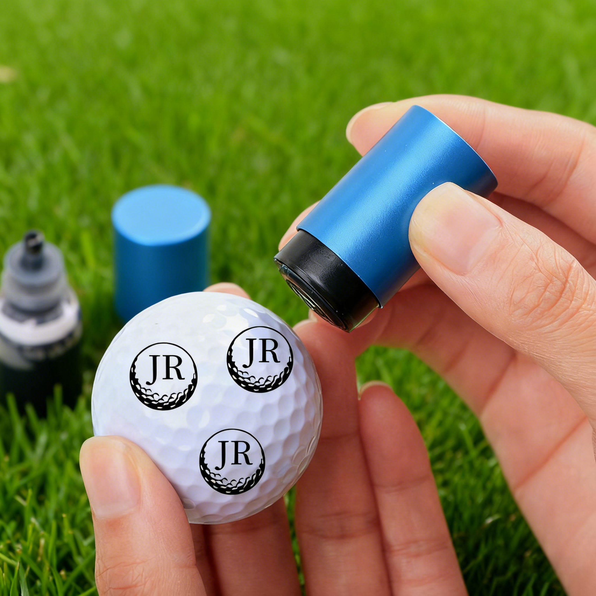 Personalized Golf Ball Stamp Custom Logo Golf Accessories Team Gift for Anniversary Custom Gift For Husband Valentine's Day Gift