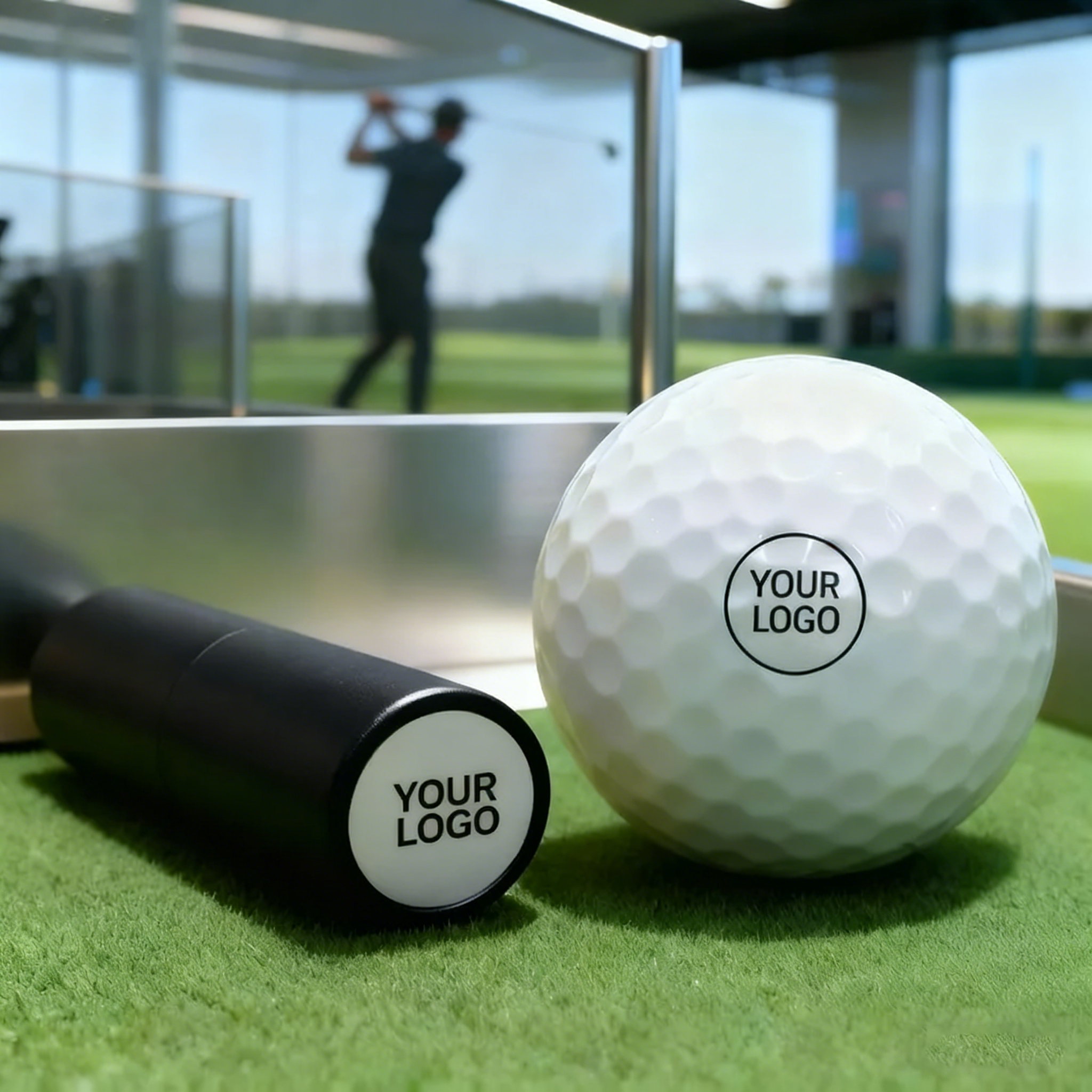 Personalized Golf Ball Stamp Custom Logo Golf Accessories Team Gift for Anniversary Custom Gift For Husband Valentine's Day Gift