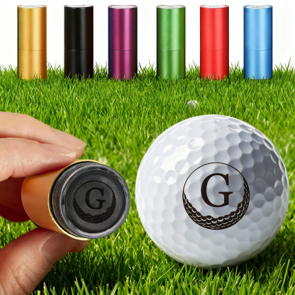 Personalized Golf Ball Stamp Custom Logo Golf Accessories Team Gift for Anniversary Custom Gift For Husband Valentine's Day Gift