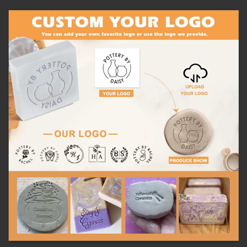 Custom Soap Stamp - Custom Acrylic Soap Stamp / Soap Mold / Natural Soap Making / Handmade Acrylic Soap Stamp / Wedding Cookie Stamp