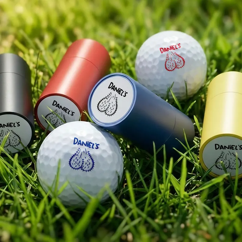 Funny Golf Ball - Humorous Gift for Golf Lovers - Unique Golf Ball Design - Perfect Gift for Him, Her, Birthday, or Special Occasion"