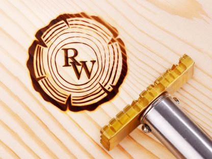 Custom branding iron for woodworkers , Wood burning stamp, Electric branding iron for wood , Wood branding iron