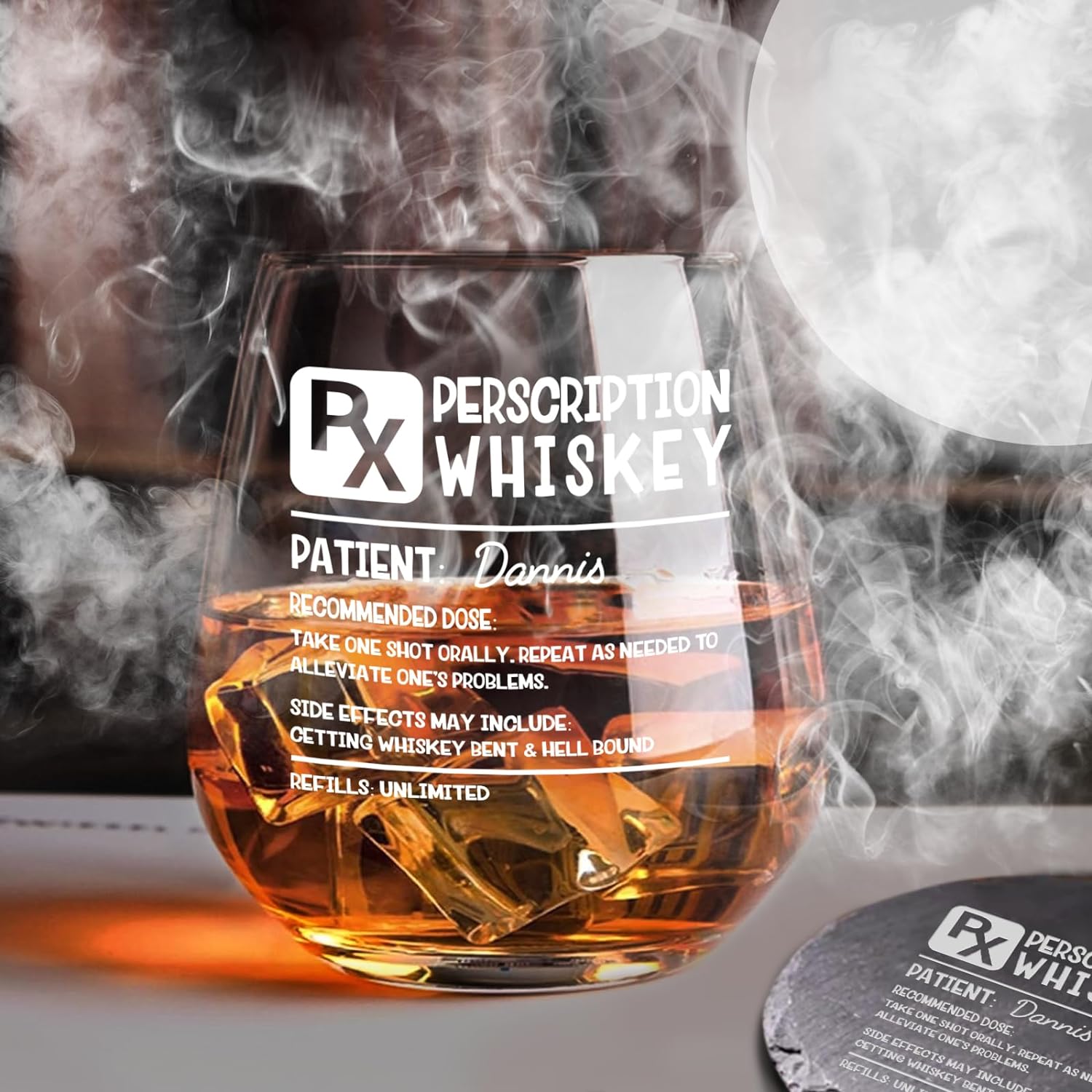 Personalized Bourbon Glass Gifts Scotch Glasses Birthday Congrats Gift Romantic Gifts For Him