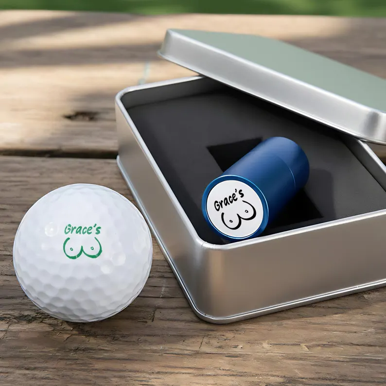 Funny Golf Ball Marker: Gag Gift for Golfers