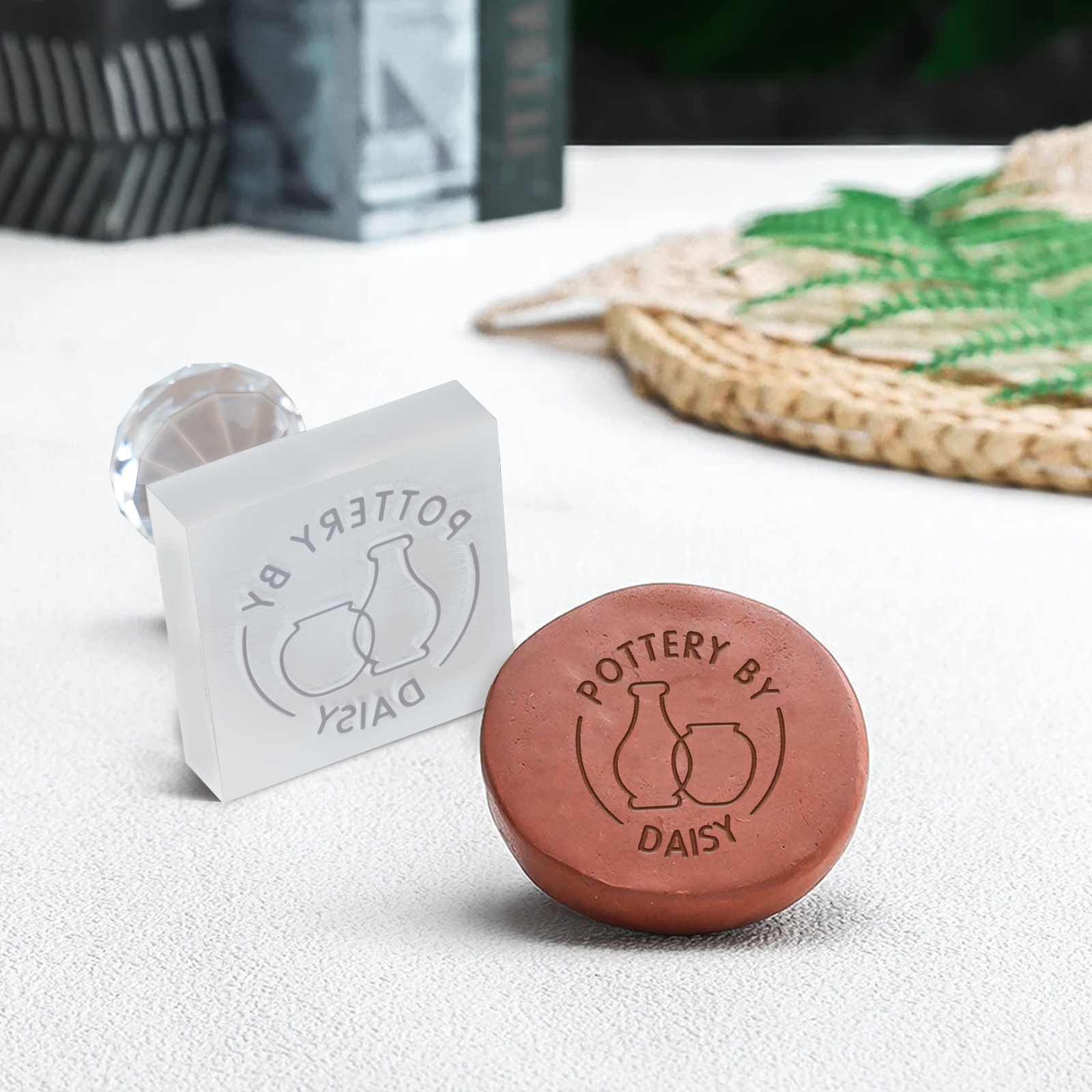 Personalized Soap Stamp, Custom Acrylic Mold, Handmade Cookie Stamp, Wedding Soap Stamp For Favors