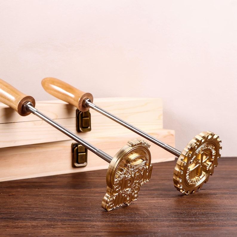 Custom Wood Branding Iron Electric Woodworking branding iron Custom Wood burning iron with Gift box Food branding iron Steak branding Stamp