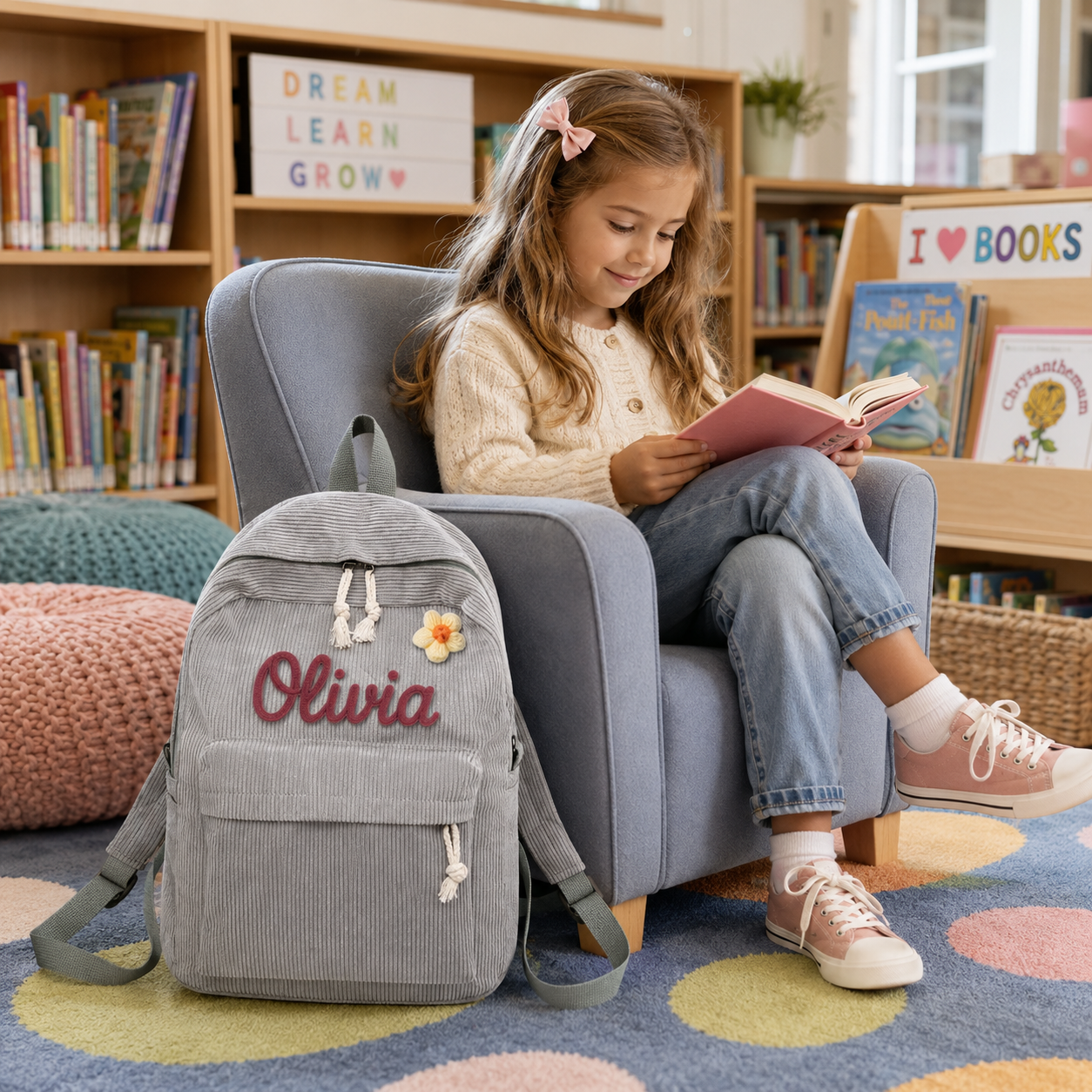 Personalized Backpack for Girls & Boys – Carry Their Name Everywhere