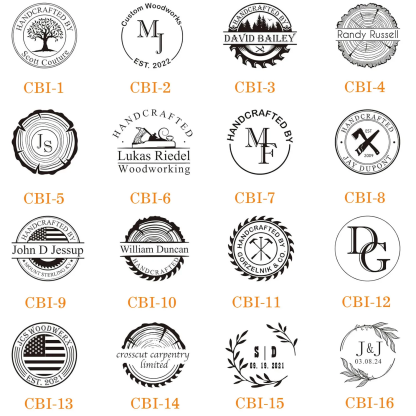 Custom Electric Branding Iron with Stand, Personalized Logo Metal Stamp for Wood Leather Food, Temperature Controlled Branding Tool for DIY Makers, Woodworking Craft Gift