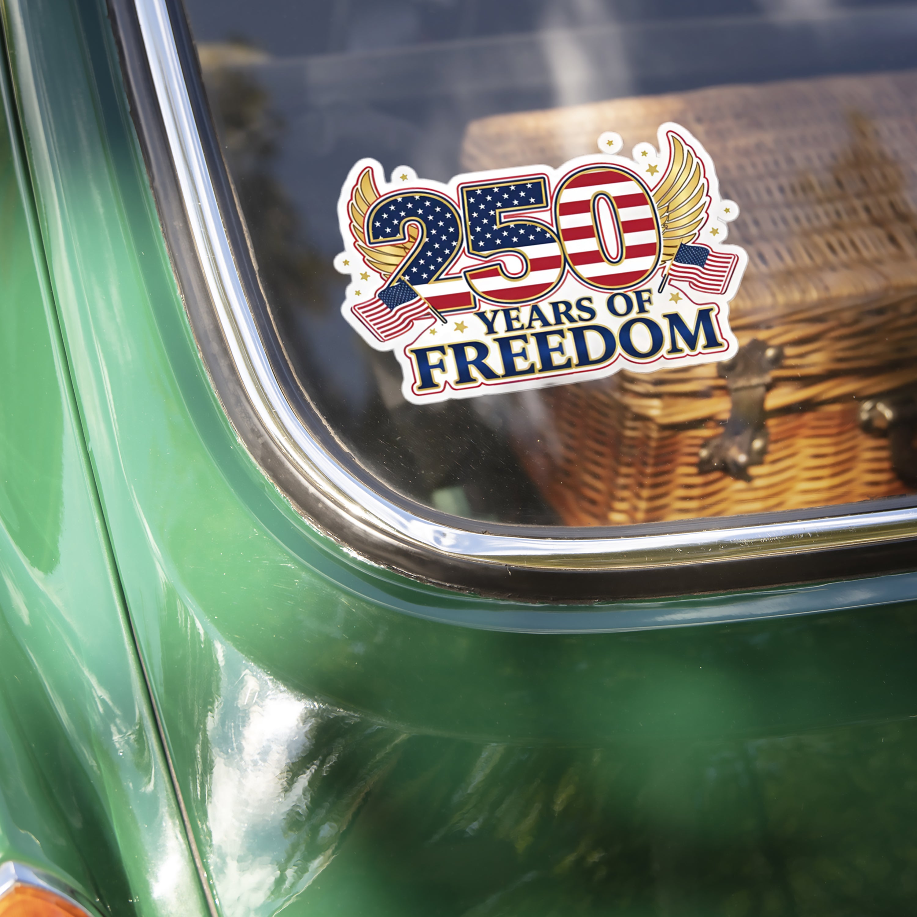 250 Years Of Freedom Car Window Decal Sticker TH10 896751