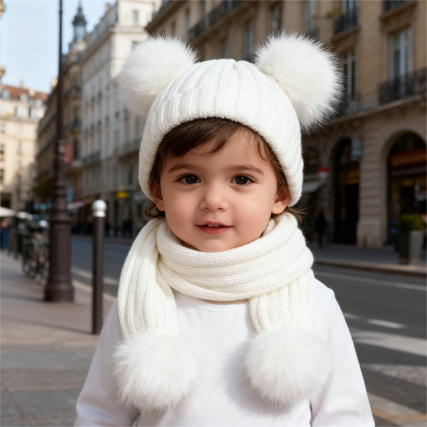 Personalized Name Kid Pom Pom Hat Personalized Baby Beanie,Newborn Baby Beanie Hat Toddler Hat Kids Engraved Name Winter Hat For toddler