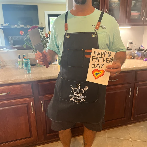 Grill Master Apron, BBQ Apron, Grill Apron, Personalized Apron, Grill Dad Gift, Great Chef, Apron For Men, Barbeque Apron, Grilling Apron