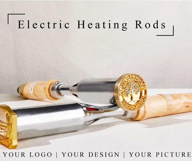 Custom Branding Iron for Woodworkers/Burger, Electric Wood Burning Stamp Custom, Personalize Wood Branding Iron for woodworking