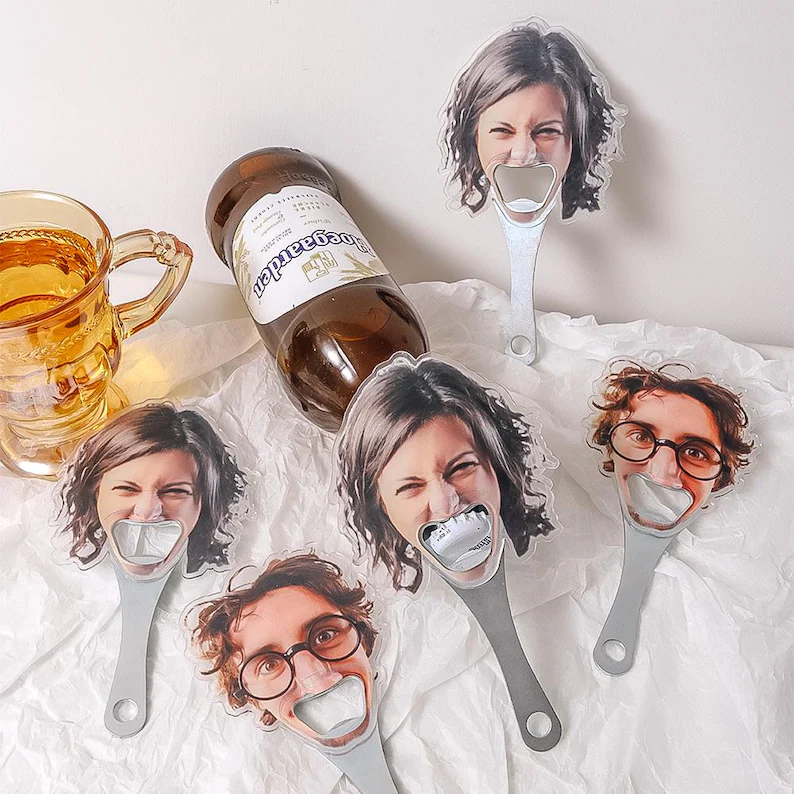 Personalized bottle opener keychainy,Photo Bottle Opener,bottle opener keyring Boyfriend Gift,Gift for Him,Birthday Gift,Groomsmen Gift