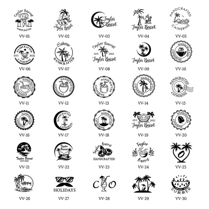 Custom Coconut Brand Iron, Coconut Branding Iron Custom, Custom Coconut Stamp, Custom Wood Branding Iron For Woodworkers, Leather Stamp