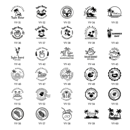 Custom Coconut Brand Iron, Coconut Branding Iron Custom, Custom Coconut Stamp, Custom Wood Branding Iron For Woodworkers, Leather Stamp