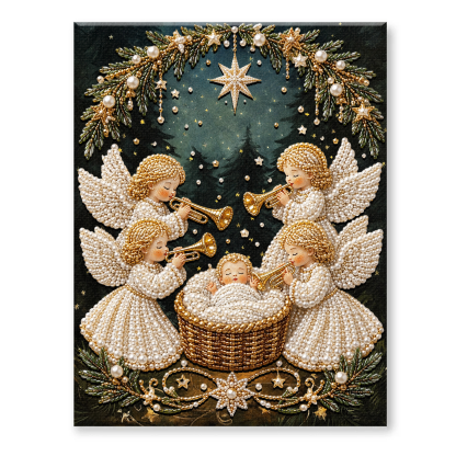 Halloween Ghost Pearl Art DIY Kit, Spooky Cute 3D Diamond Painting Crafts for Adults, DIY Fall Home Decor Wall Art, Beginner DIY Seasonal Party Gift